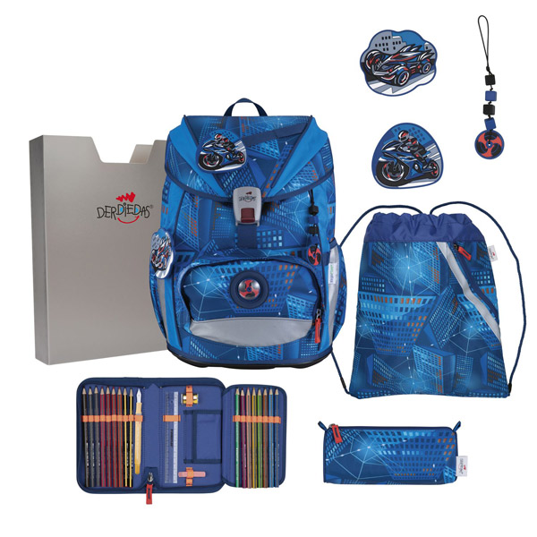 derdiedas-schulrucksack-ergoflex-light-turbo-speed-5tlg derdiedas-schulrucksack-ergoflex-light-turbo-speed-5tlg