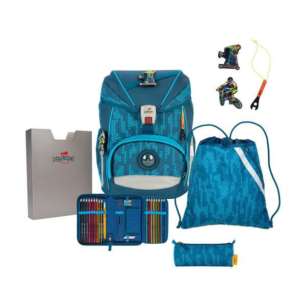 derdiedas-schulrucksack-ergoflex-superlight-trendsport-5-tlg derdiedas-schulrucksack-ergoflex-superlight-trendsport--5-tlg