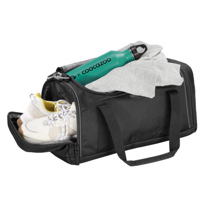 Coocazoo-Sporttasche-Black-Coal-offen coocazoo-sporttasche-black-coal-offen