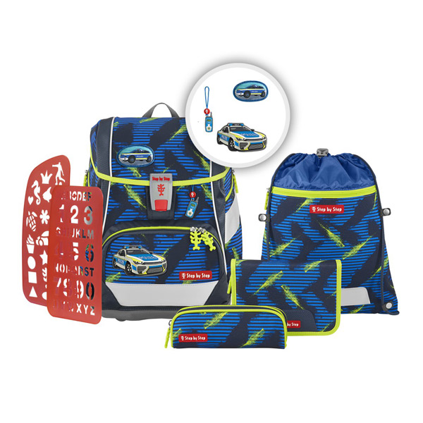 step-by-step-schulranzen-2in1-plus-police-car-cody-6tlg step-by-step-schulranzen-2in1-plus-police-car-cody-6tlg