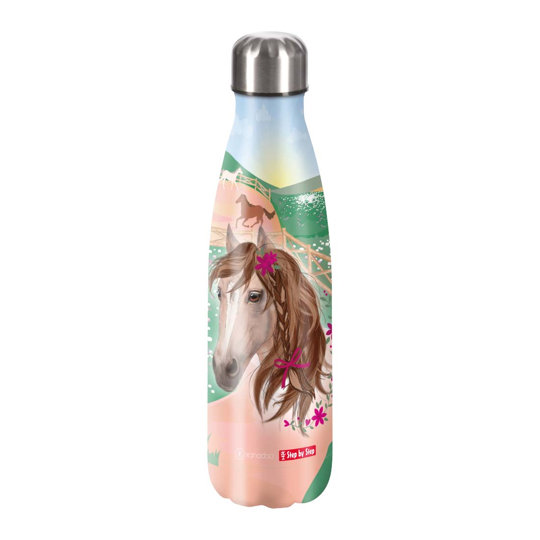 step-by-step-edelstahl-trinkflasche-horse-lima