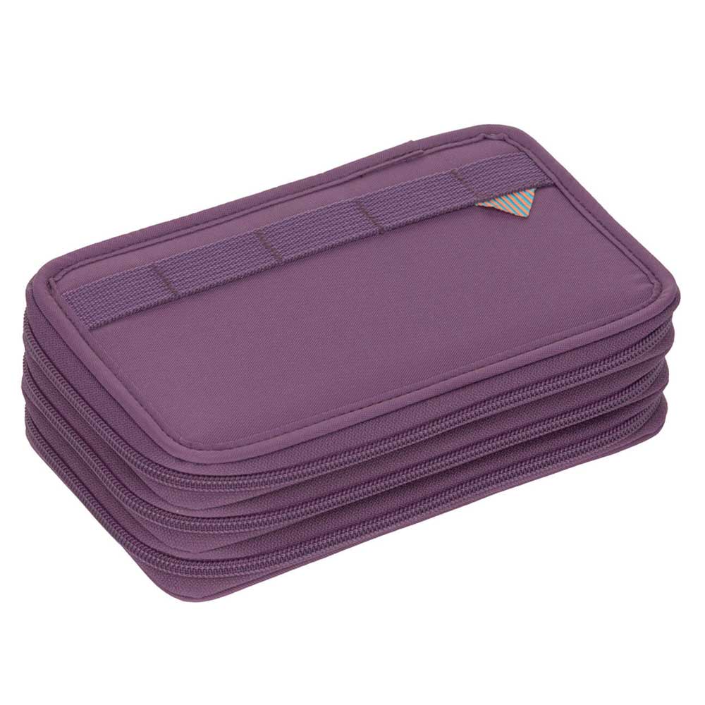 laessig-3-fach-federtasche-unique-purple Lässig 3-Fach Federtasche Unique purple