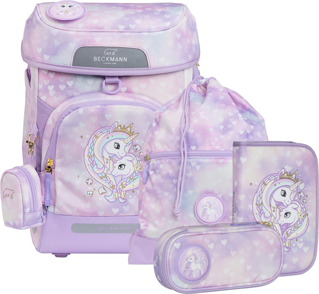 beckmann-schulranzen-air-plus-unicorn-princess-purple-6tlg
