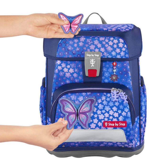 Step by Step Schulranzen Set Cloud Butterfly Maja 5 tlg.