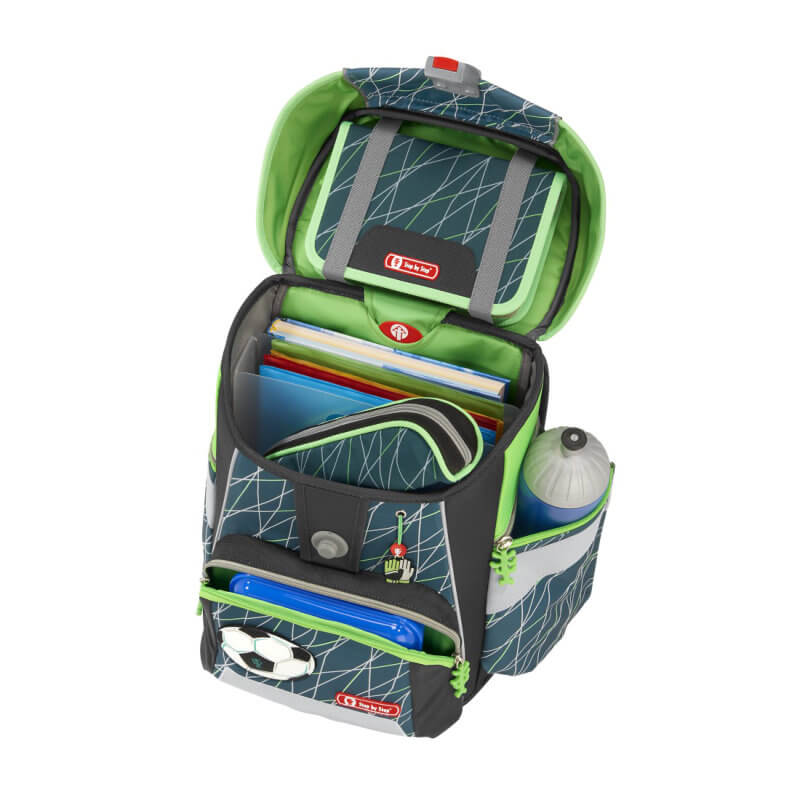 Step by Step Schulranzen Set Space Soccer World 5 tlg.