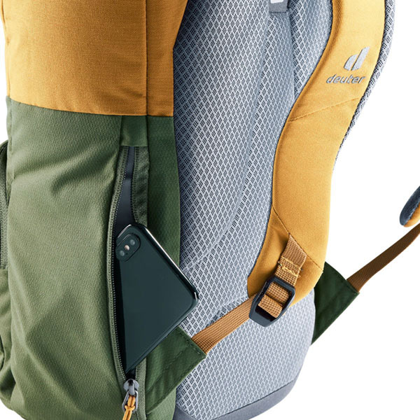 deuter-kinderrucksack-overday-khaki-cinnamon-handyfach Deuter Kinderrucksack Overday khaki-cinnamon
