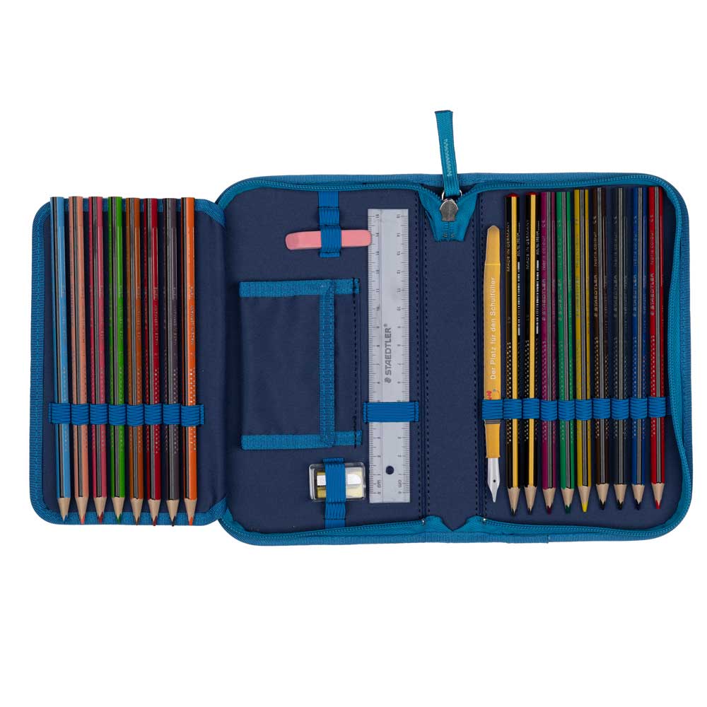 DerDieDas Schulranzen Ergoflex Buttons Blue Fairy 5 tlg.
