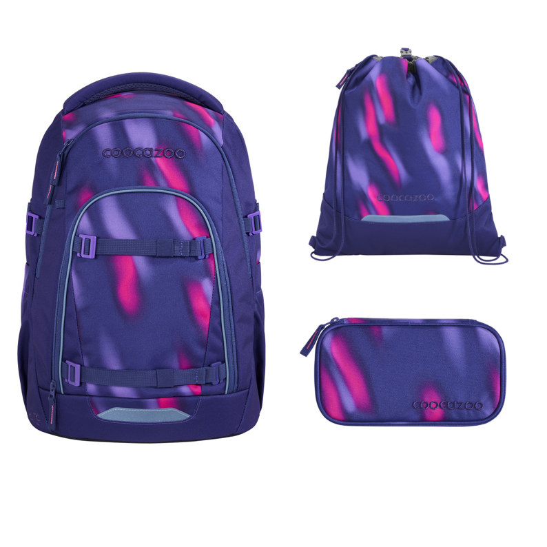 coocazoo-schulrucksack-mate-aurora-glow-3tlg-sportbeutel coocazoo-aurora-glow-schulrucksack-mate-3tlg-sportbeutel
