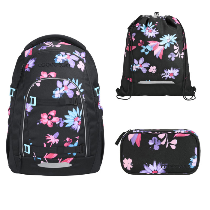 coocazoo-floral-artnight-schulrucksack-mate-3tlg-sportbeutel coocazoo-floral-artnight-schulrucksack-mate-3tlg-sportbeutel