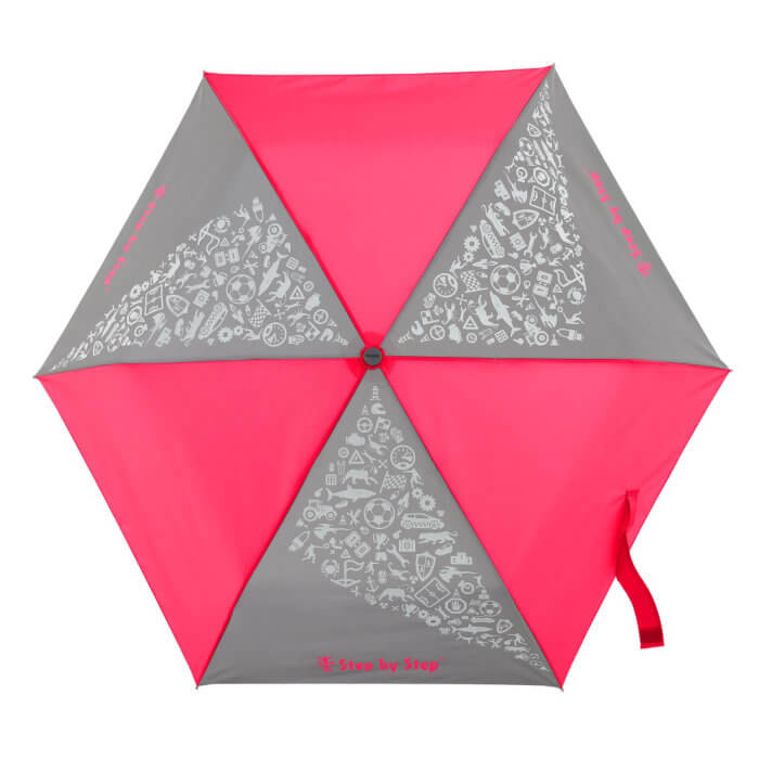 Step-by-Step-Regenschirm-Neon-Pink Step by Step Regenschirm Neon Pink