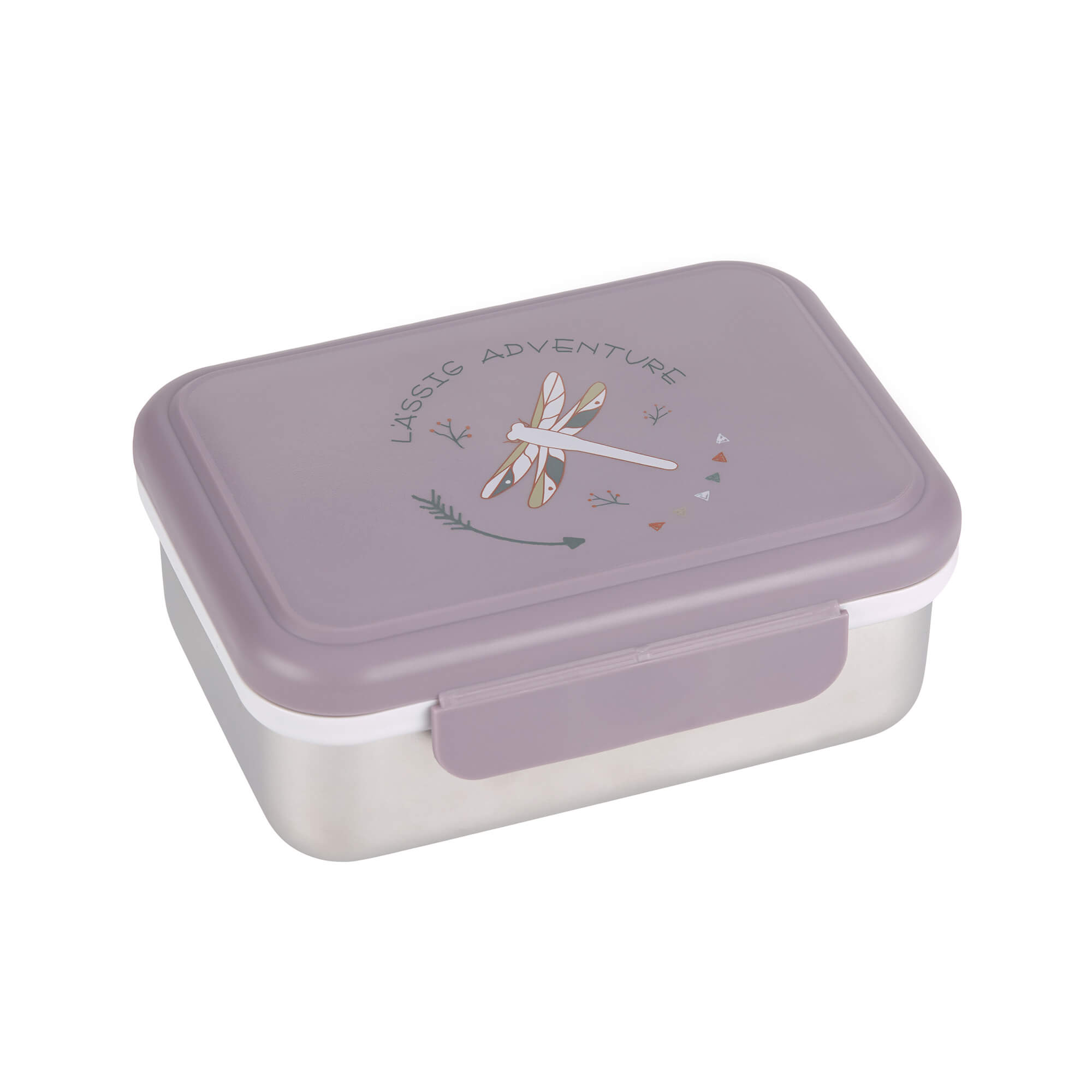 Laessig-Edelstahl-Lunchbox-Adventure-Dragonfly Lässig Edelstahl Lunchbox Adventure Dragonfly