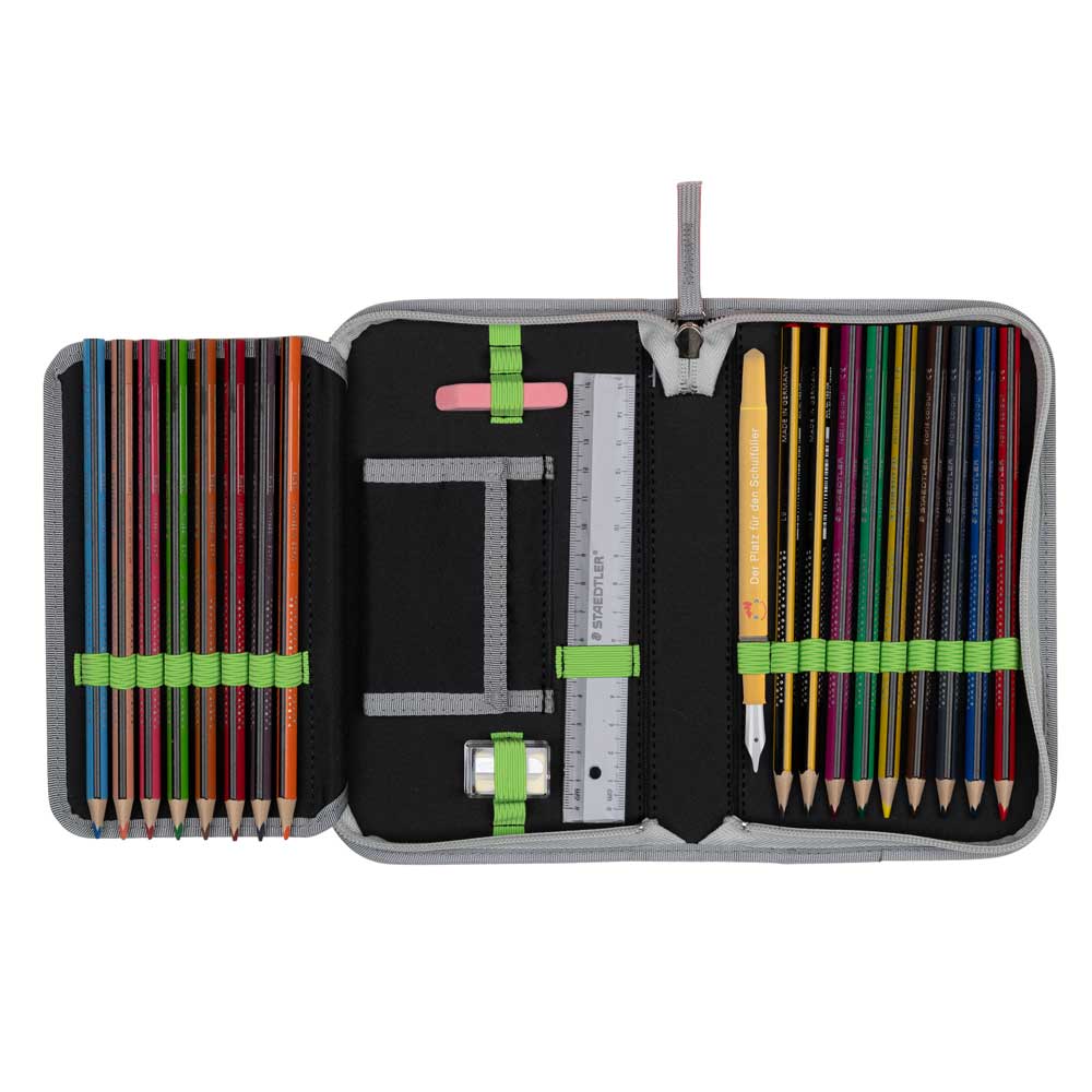 DerDieDas Schulranzen Ergoflex Buttons Scorpio 5 tlg.