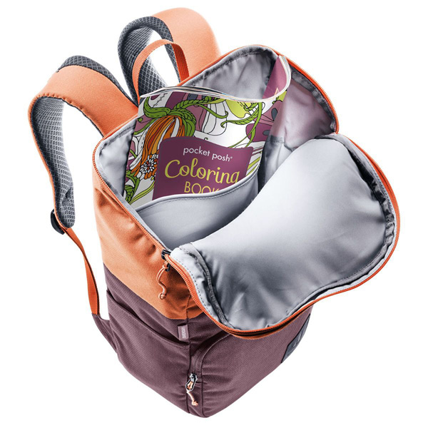 Deuter Kinderrucksack Overday aubergine-sienna