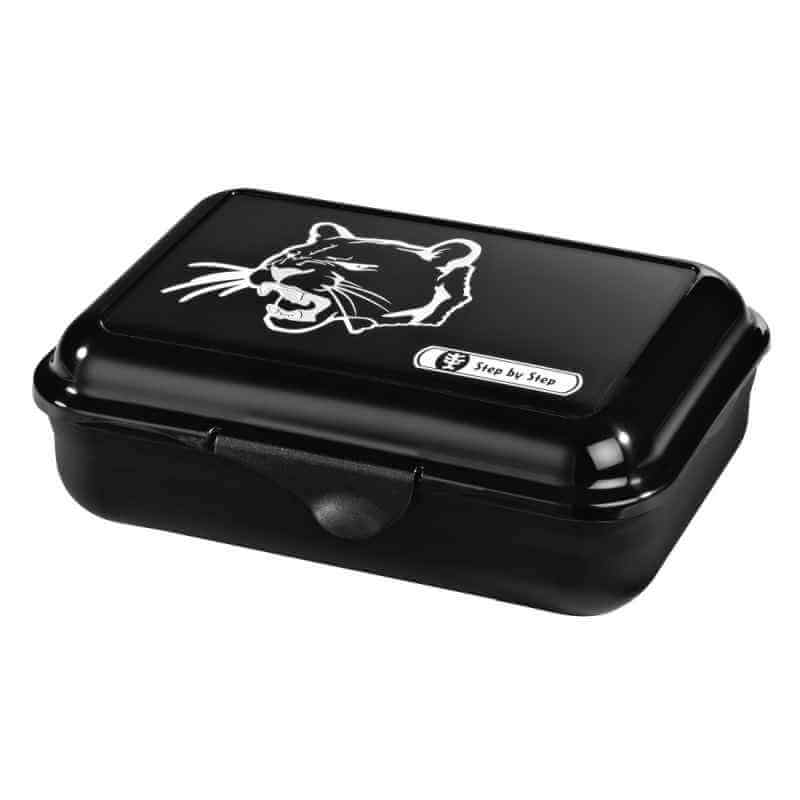 step-by-step-lunchbox-wild-cat step-by-step-essbox-dark-cat-chico