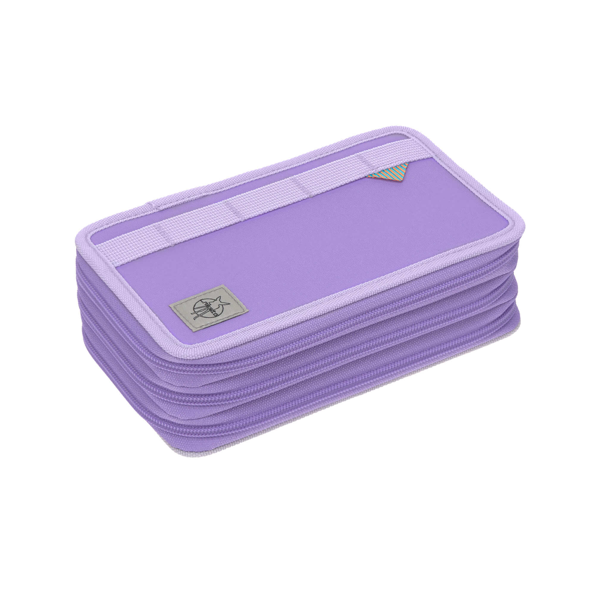 laessig-3fach-federmaeppchen-unique-violet Lässig 3-Fach Federtasche Unique violet/lavender