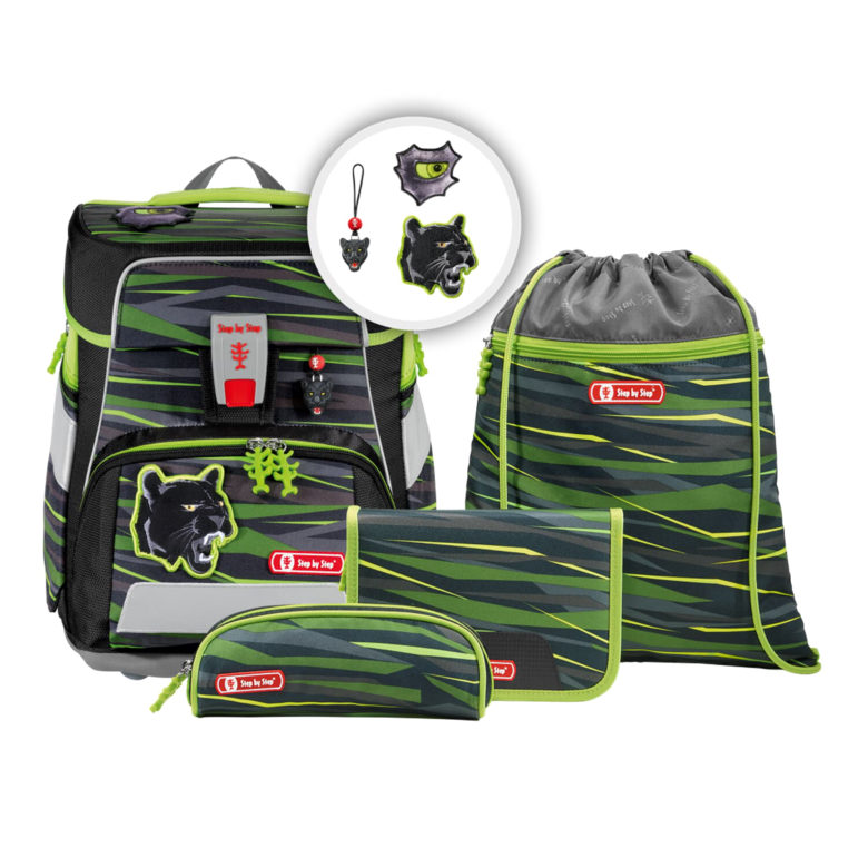 step-by-step-schulranzen-space-set-wild-cat-5-teilig Step by Step Schulranzen Space Wild Cat Chiko 5 tlg.