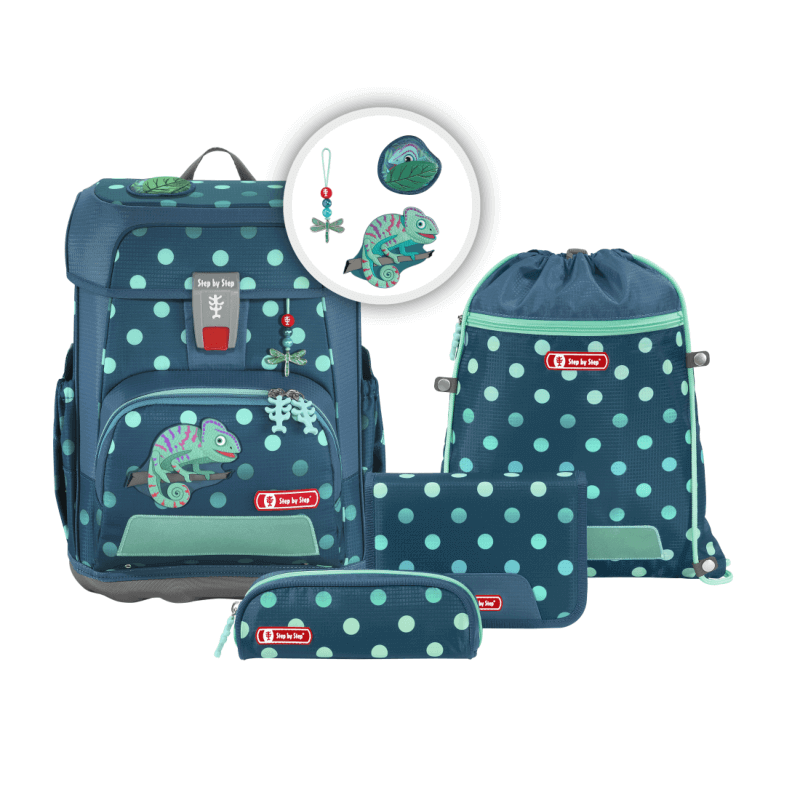 step-by-step-schulranzen-cloud-chameleon-joshy-set-5tlg