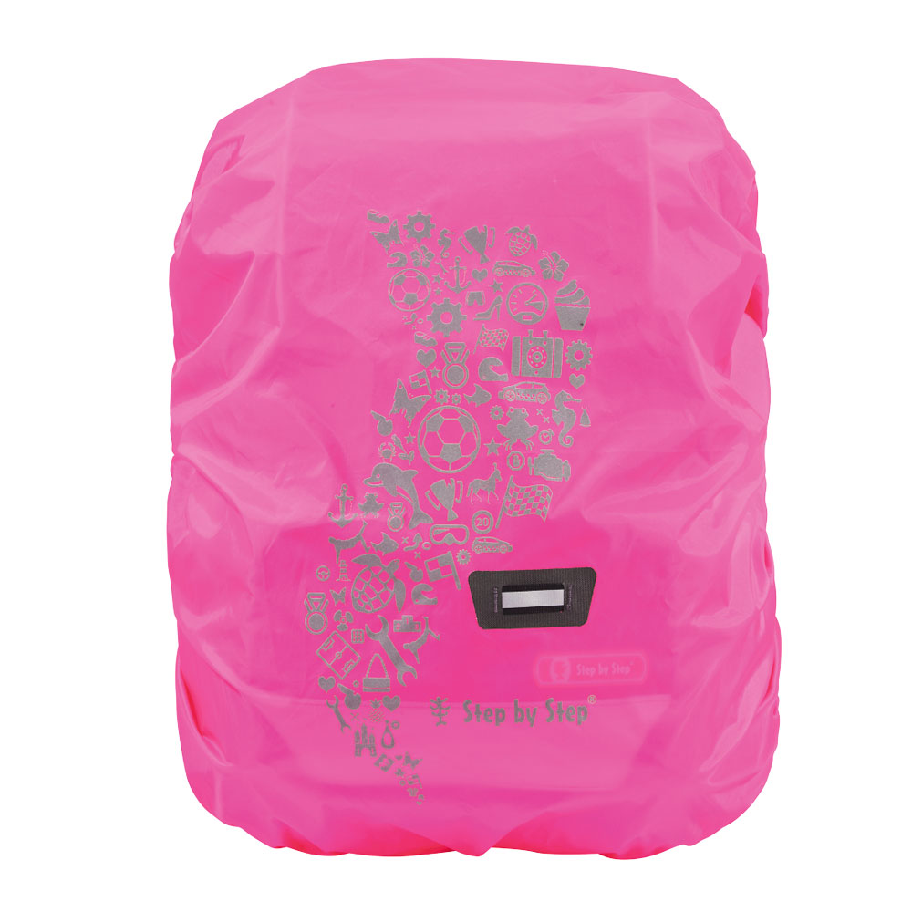 step-by-step-regenhuelle-pink