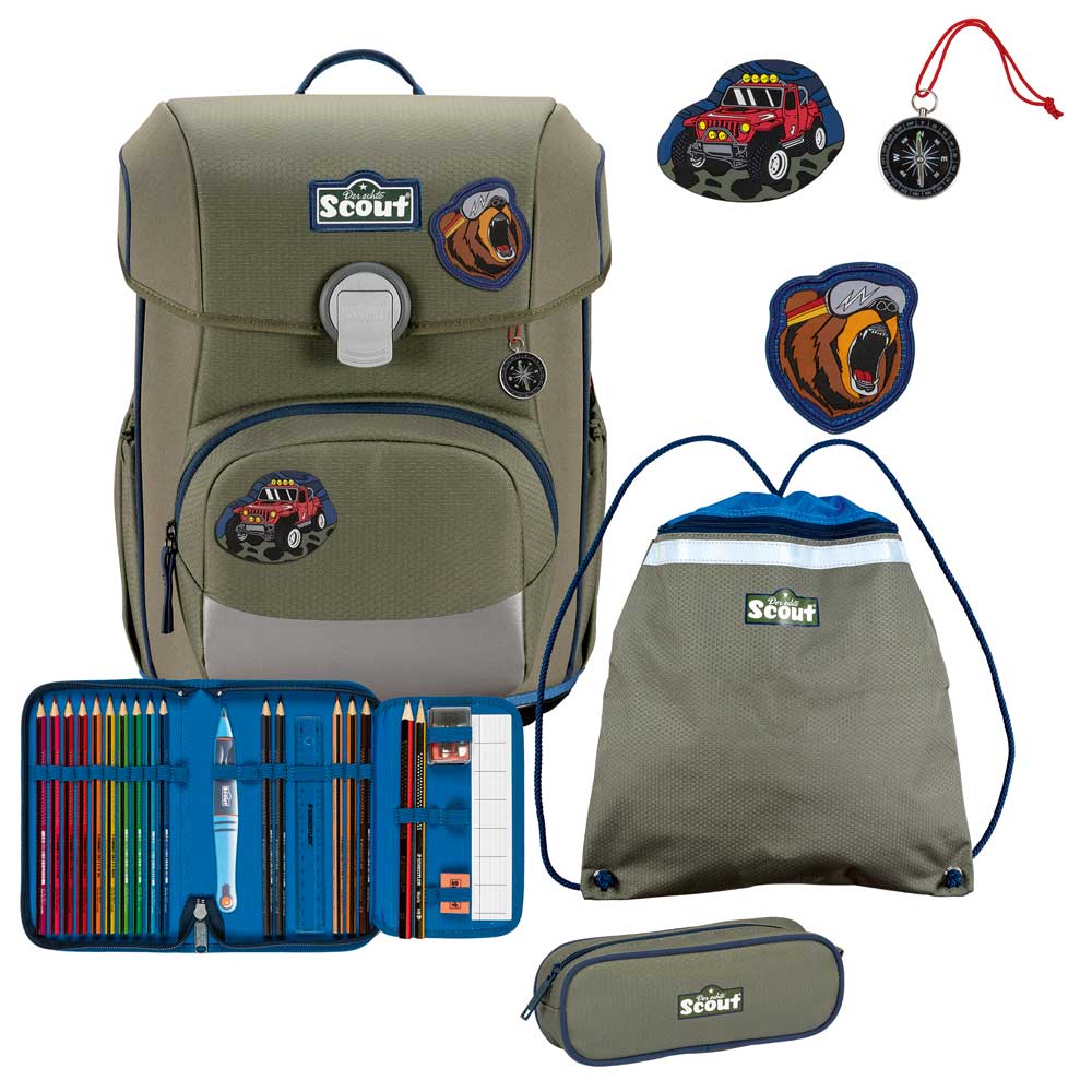scout-schulranzen-neo-adventure-4-tlg scout-schulranzen-neo-adventure-4-tlg