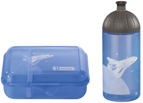 Esstrinkg4CTauRmkORQq Step by Step Essbox Trinkflasche Sky Rocket Rico