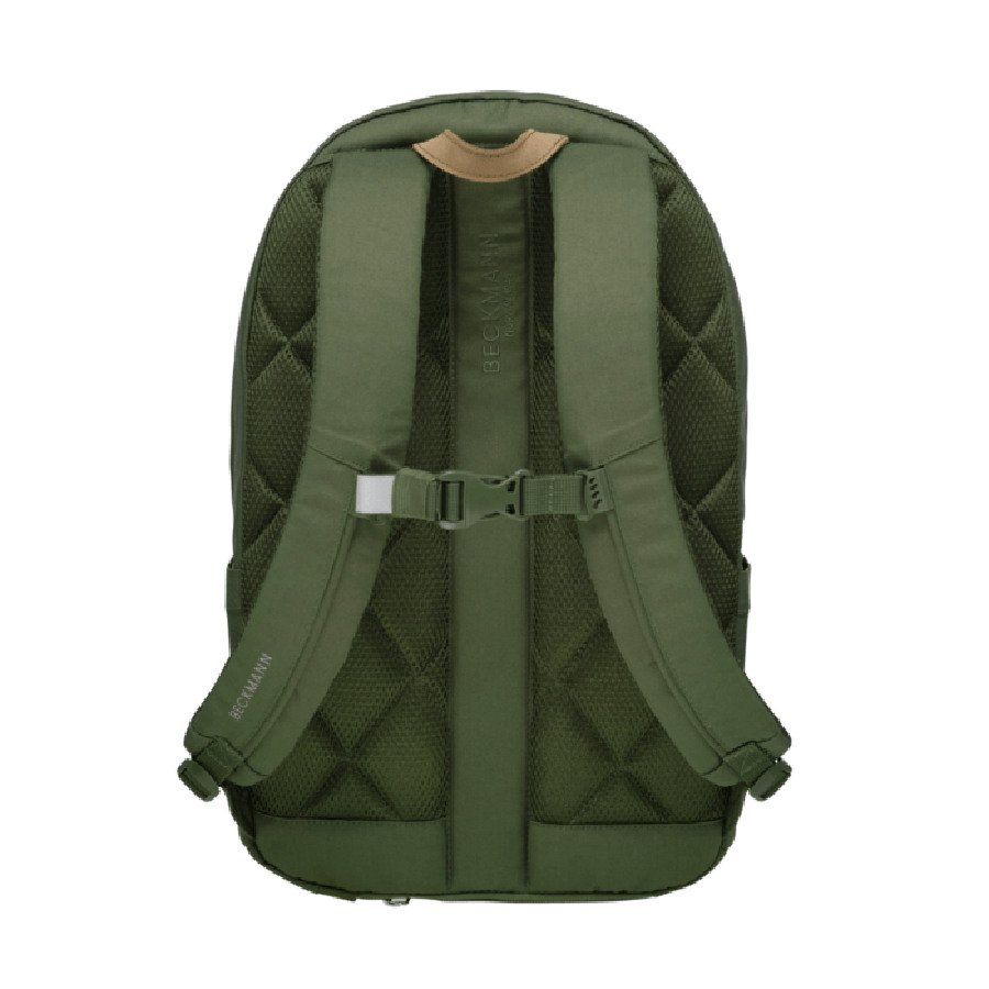 beckmann-rucksack-city-green-rueckseite Beckmann Rucksack City Green 30l Schulrucksack
