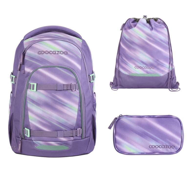 coocazoo-schulrucksack-mate-arctic-lights-3tlg-sportbeutel coocazoo-schulrucksack-mate-artic-lights-3tlg-sportbeutel