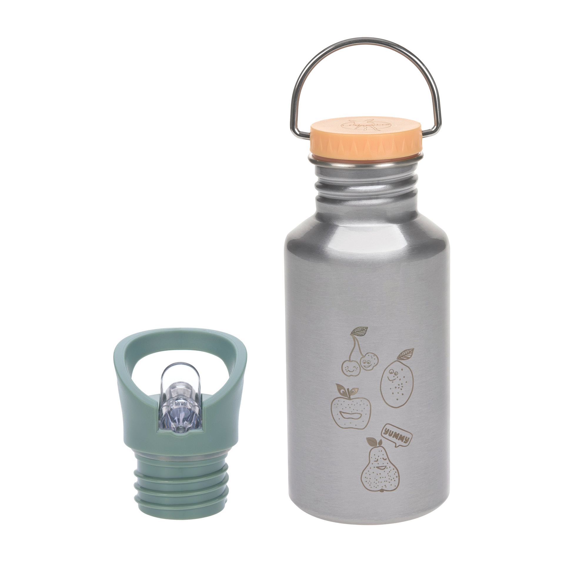 Laessig-Edelstahl-Trinkflasche-Yummy Lässig Edelstahl-Trinkflasche Yummy