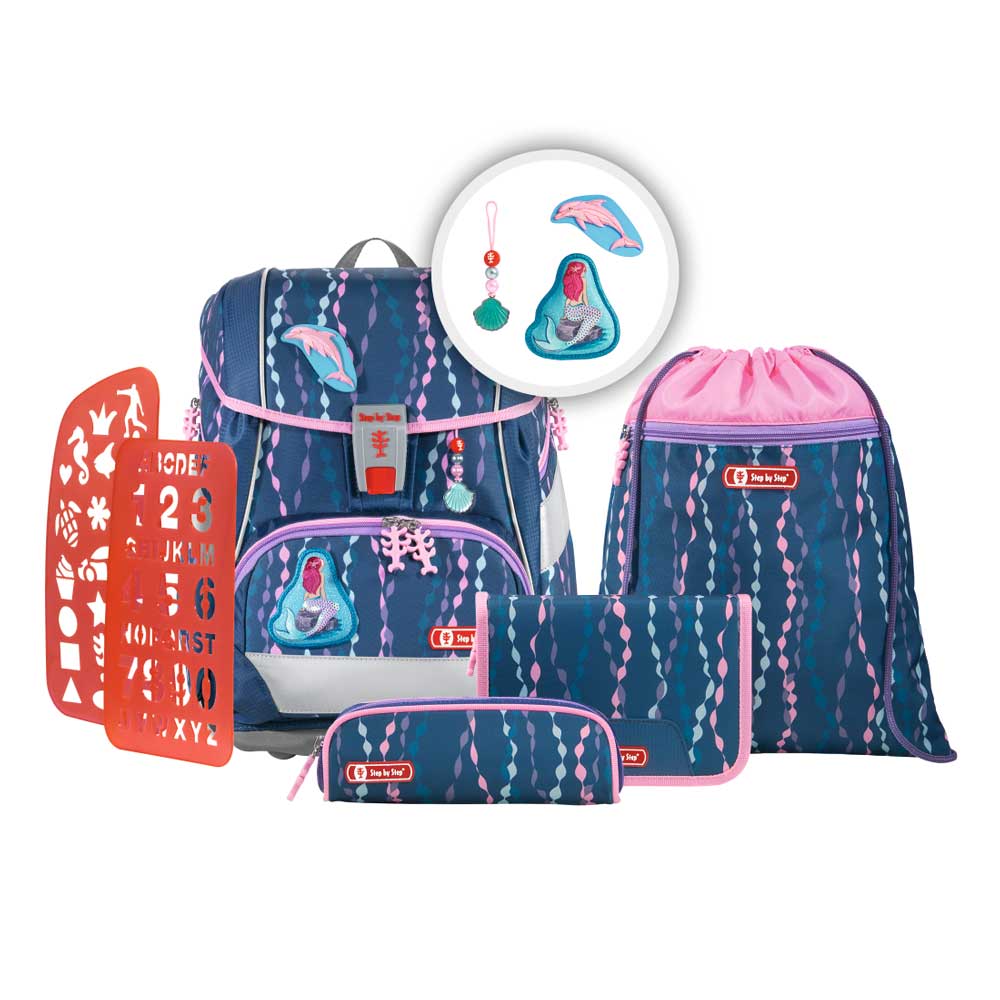 step-by-step-schulranzen-set-2in1plus-mermaid-bella-6tlg step-by-step-schulranzen-set-2in1plus-mermaid-bella-6tlg