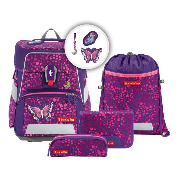 step-by-step-schulranzen-space-butterfly-night-ina-5-tlg step-by-step-schulranzen-space-butterfly-night-ina-5-tlg