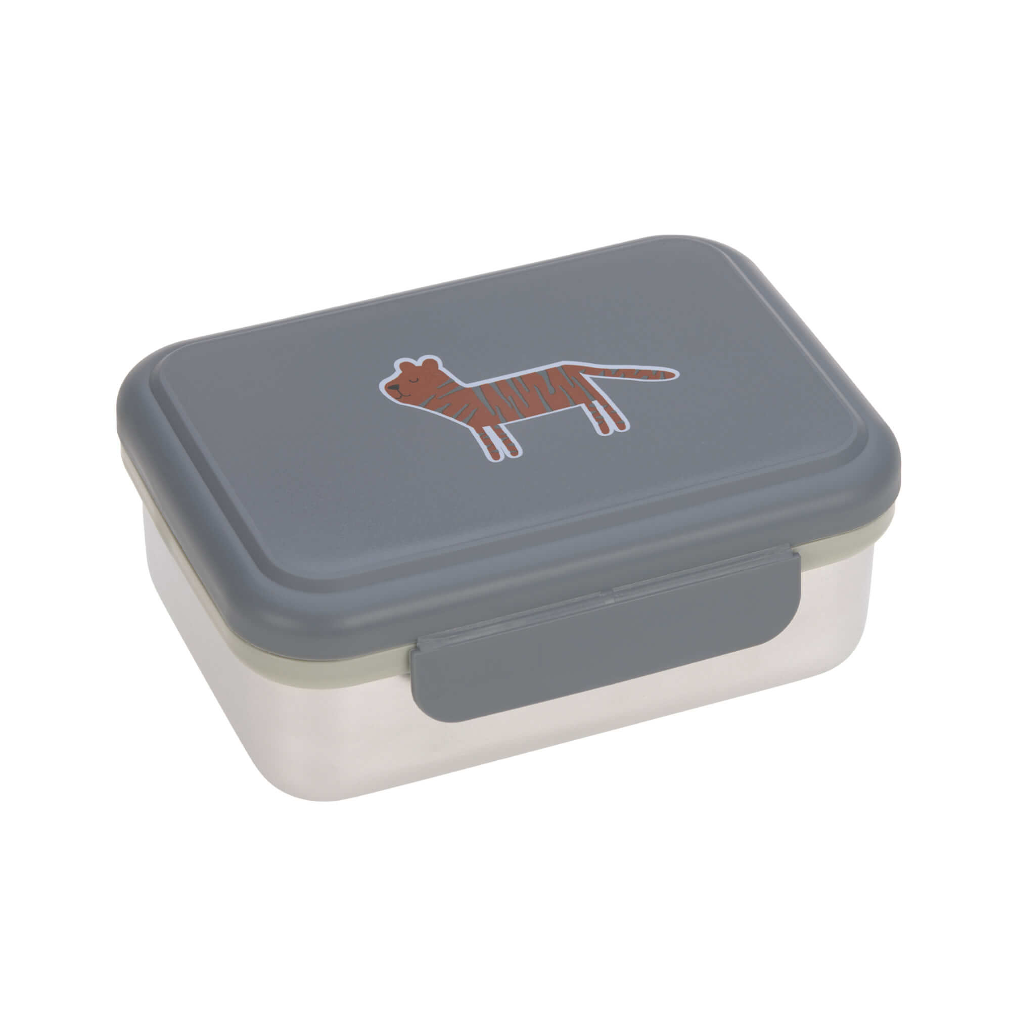 Laessig-Edelstahl-Lunchbox-Safari-Tiger Lässig Edelstahl Lunchbox Safari Tiger