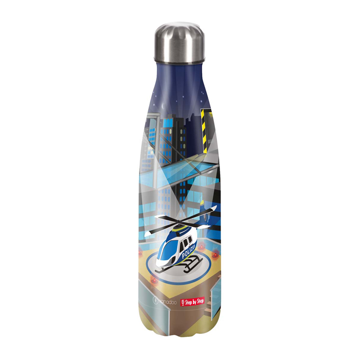step-by-step-edelstahl-trinkflasche-helicopter-sam