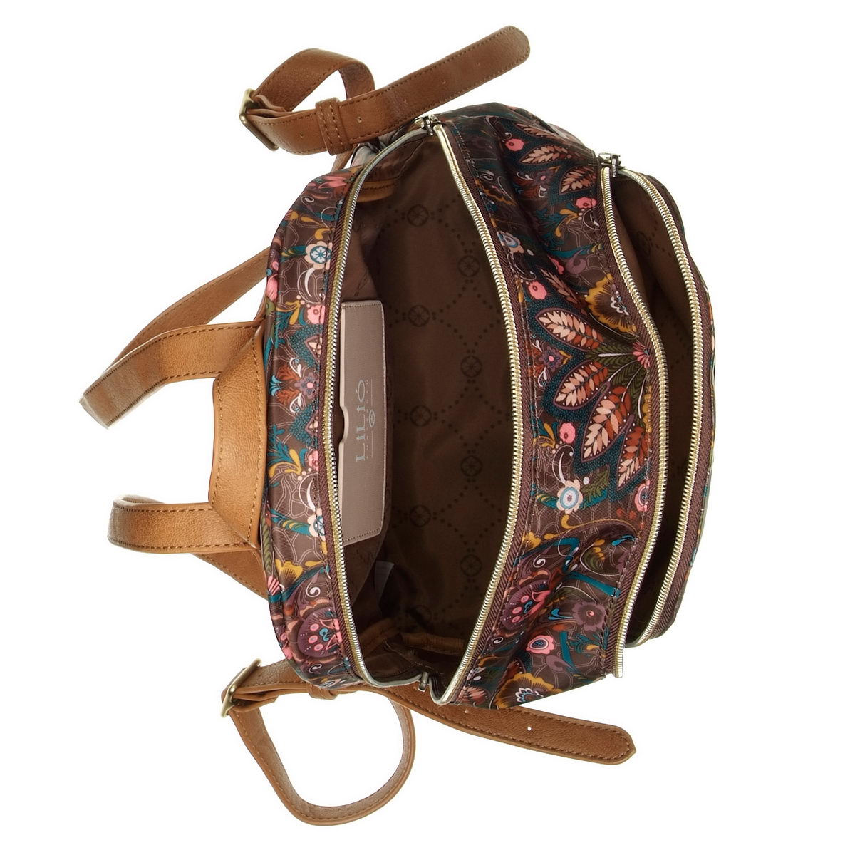 8123-502-1Zb3ttsP7nMXKo Lilio Damen-Rucksack Freizeitrucksack Blumen Cosmos