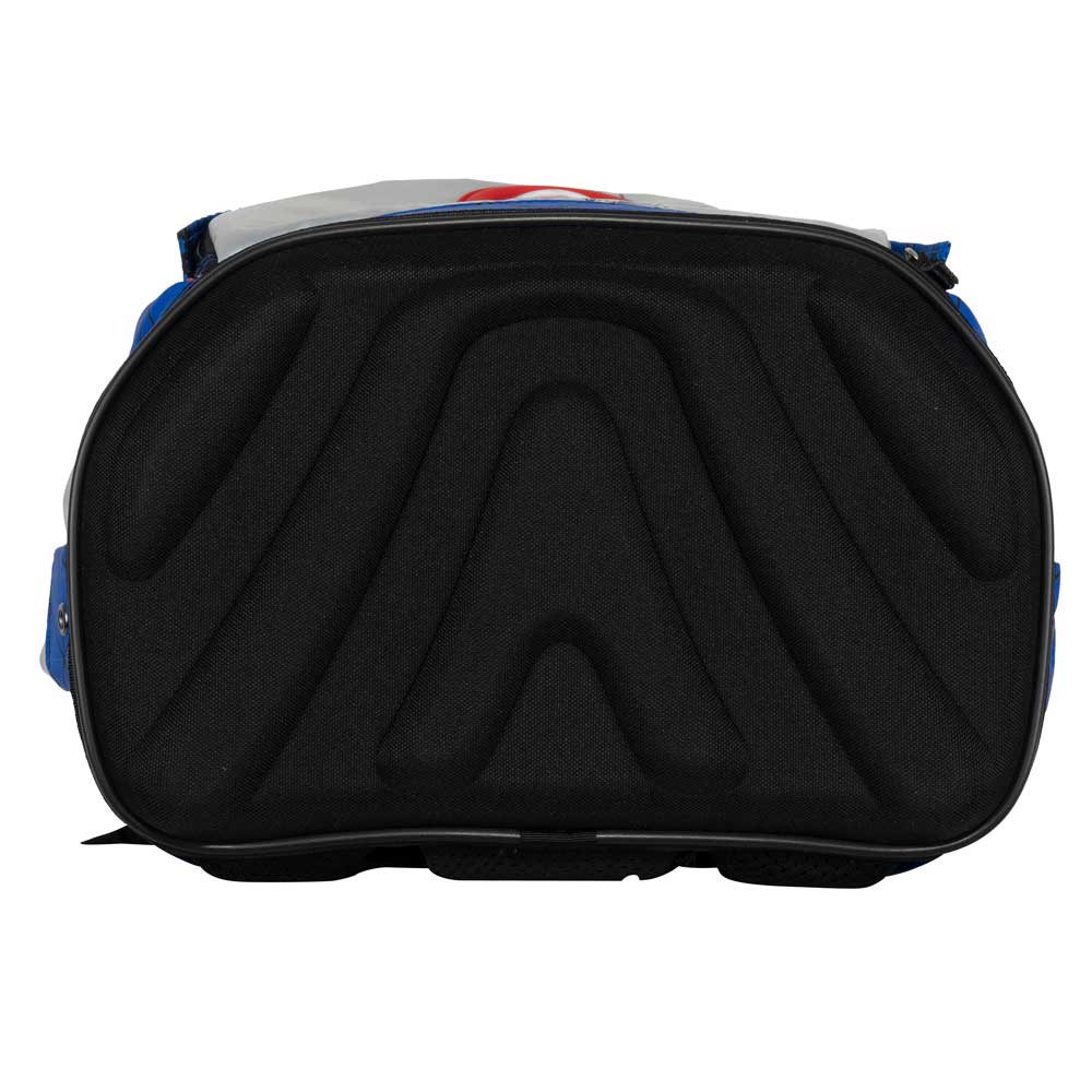 DerDieDas Schulranzen Ergoflex SUPERFLASH Silver Soccer 5 tlg.