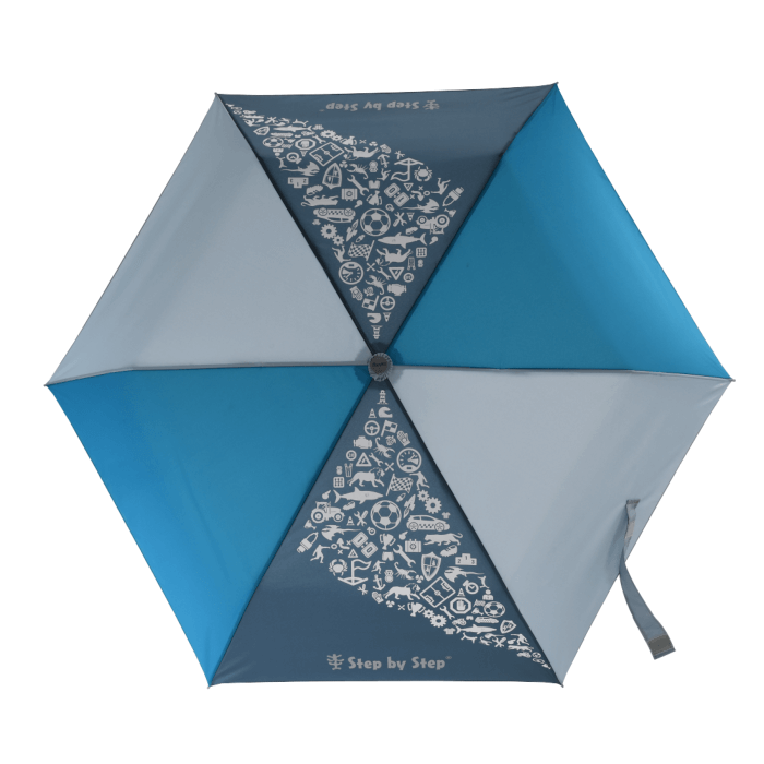 Step-by-Step-Regenschirm-Petrol Step by Step Regenschirm Magic Rain Effect Petrol