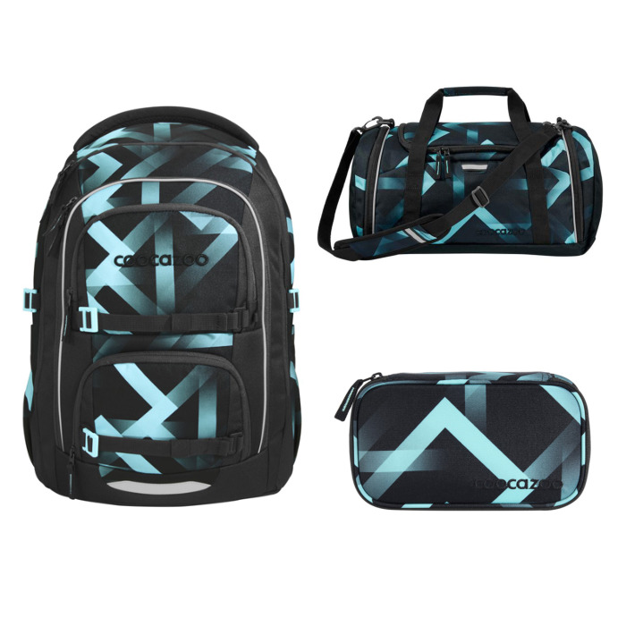 coocazoo-schulrucksack-porter-laser-lights-3tlg coocazoo-schulrucksack-porter-laser-lights-3tlg