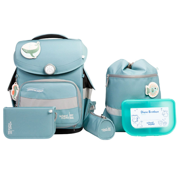 school-mood-schulranzen-timeless-pro-dolphin-6tlg