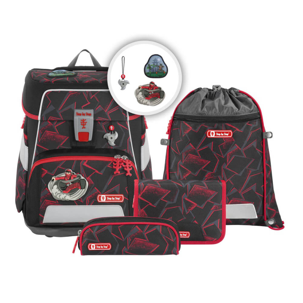 step-by-step-schulranzen-space-ninja-yuma-set-5tlg