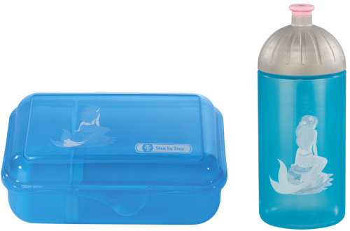 EsstrinkCeFkruFbygDic Step by Step Essbox Trinkflasche Mermaid Bella