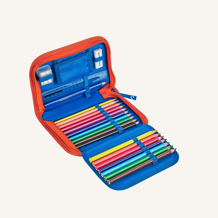 finkid schulranzen set buddy 4tlg beet red chili