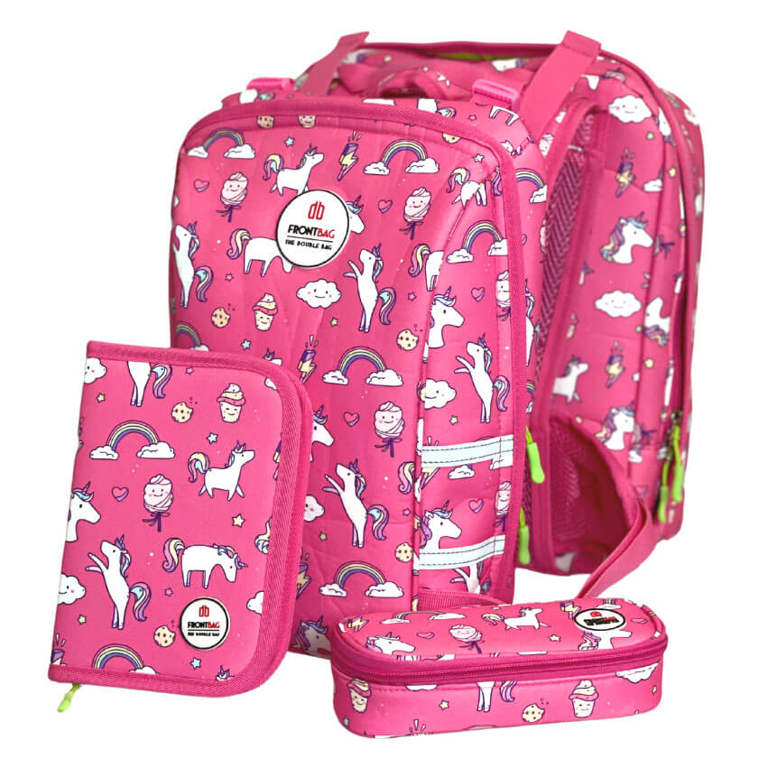 Frontbag-SweetUnicorn-1 Frontbag Schulranzen Sweet Unicorn 3 tlg.