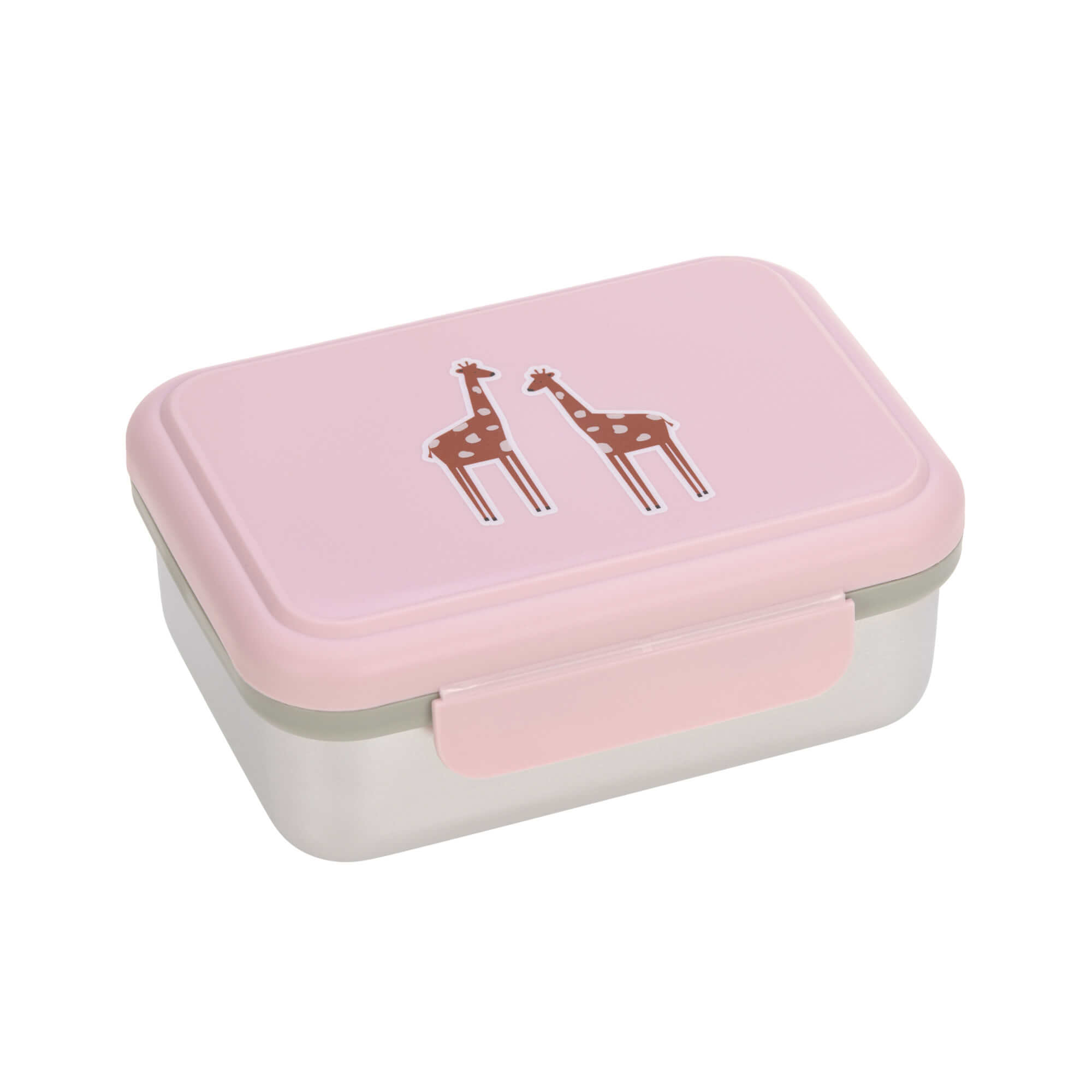 Laessig-Edelstahl-Lunchbox-Safari-Giraffe Lässig Edelstahl Lunchbox Safari Giraffe
