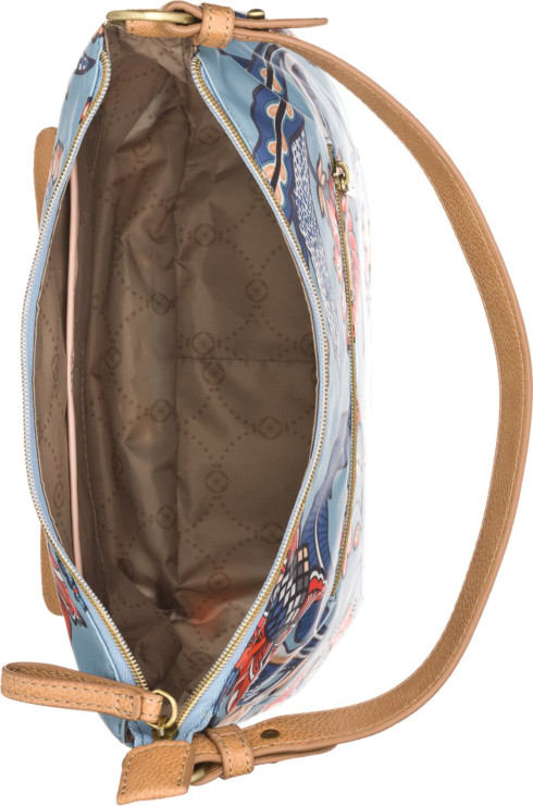 lilio-schultertasche-shoulder-bag-m-fudge-offen Lilio Schultertasche Shoulder Bag M Fudge