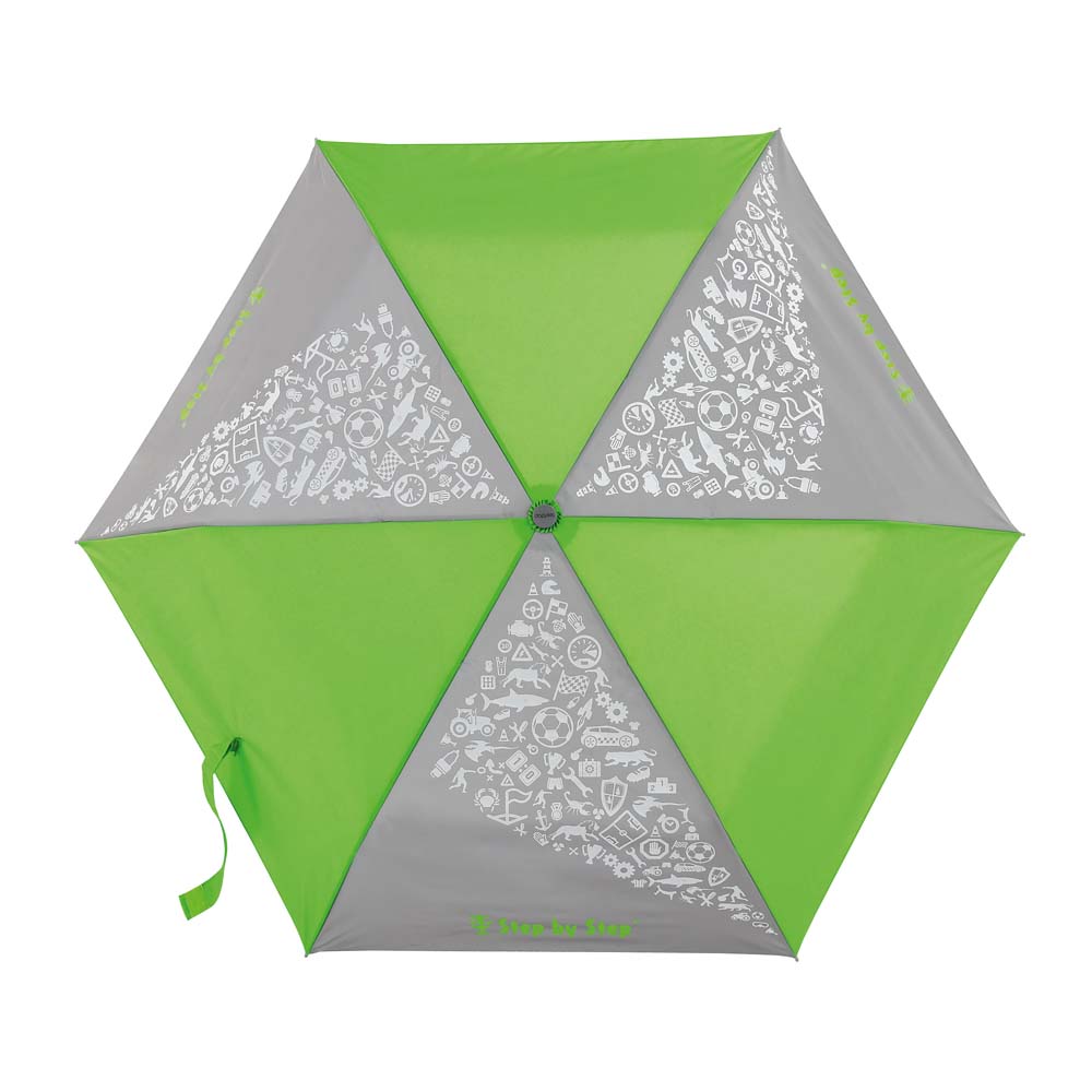 Step-by-Step-Regenschirm-Neon-Green Step by Step Regenschirm Neon Green