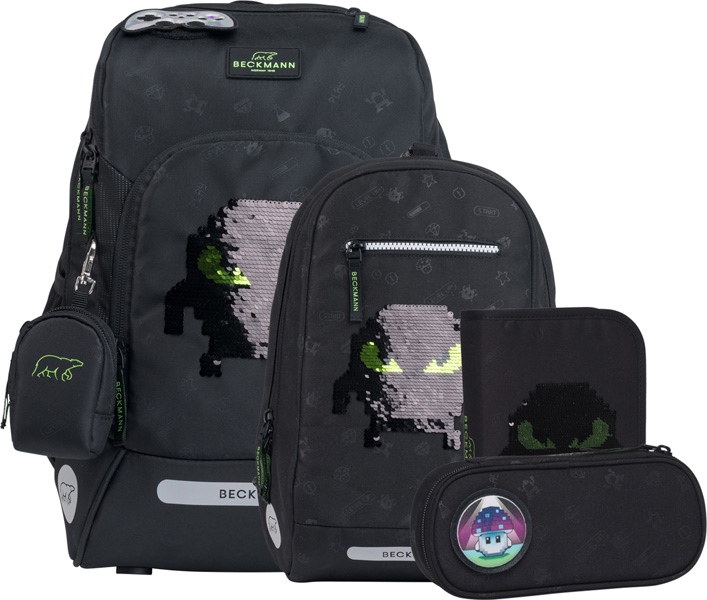 beckmann-schulranzen-active-air-flx-pixel-6tlg