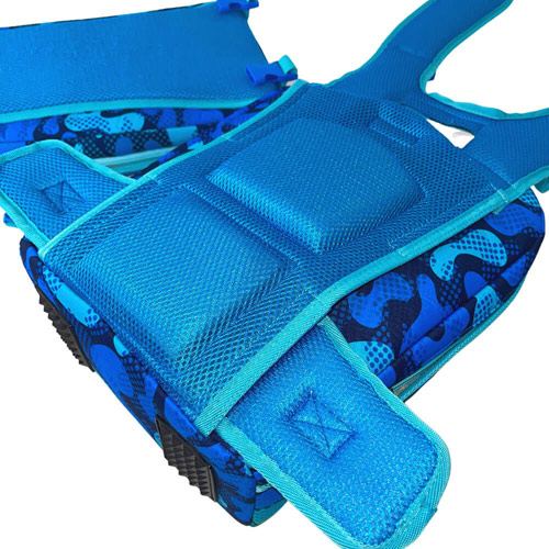 Frontbag Schulranzen Camou Blue 3 tlg.