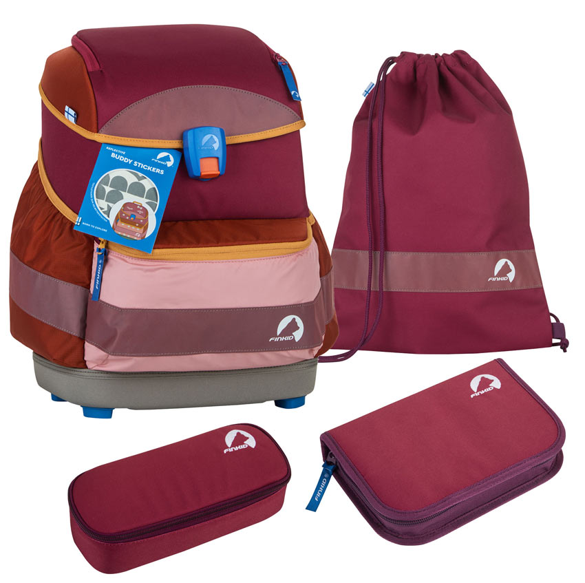finkid-schulranzen-set-budy-eko-sport-berry-mix finkid-schulranzen-set-budy-eko-sport-berry-mix