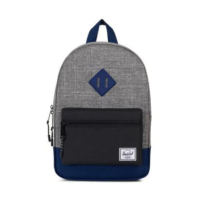 Herschel Kinder Rucksack Heritage Kids Raven/Black/Blueprint