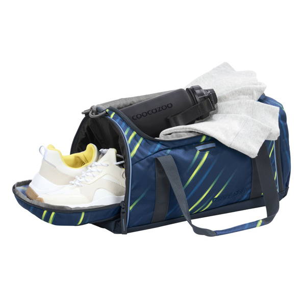 coocazoo-sporttasche-fast-lime-ansicht1 coocazoo-sporttasche-fast-lime-offen