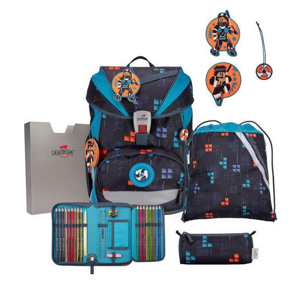 derdiedas-schulrucksack-ergoflex-ninja-fighter-5tlg derdiedas-schulrucksack-ergoflex-ninja-fighter-5tlg