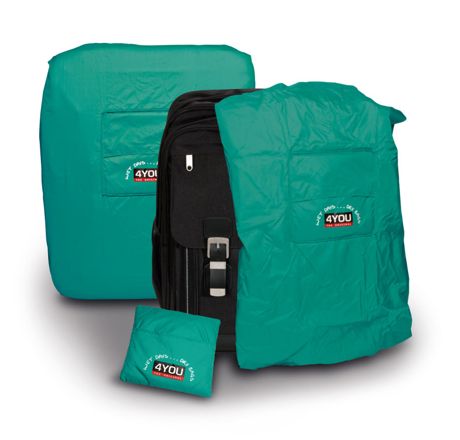 4you-regenschutz-gruen 4You Regenschutz Regenhülle für den Schulrucksack grün